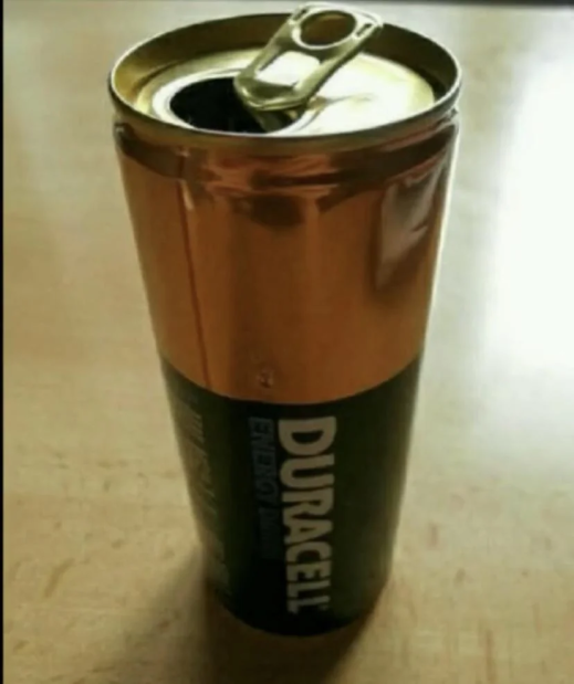 battery soda power up